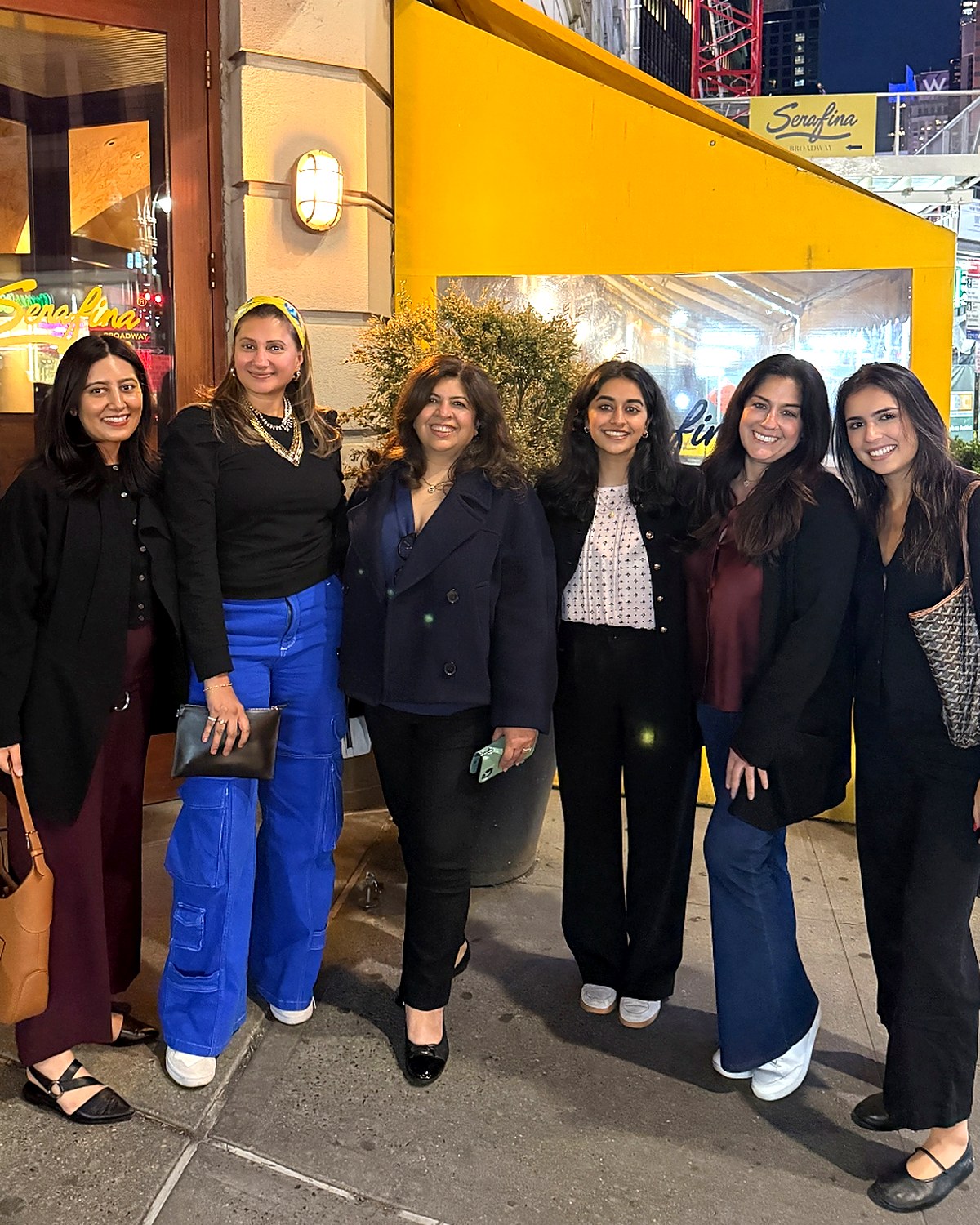 Brown Girl Angels members gathered in New York City — a collective of South Asian women investors